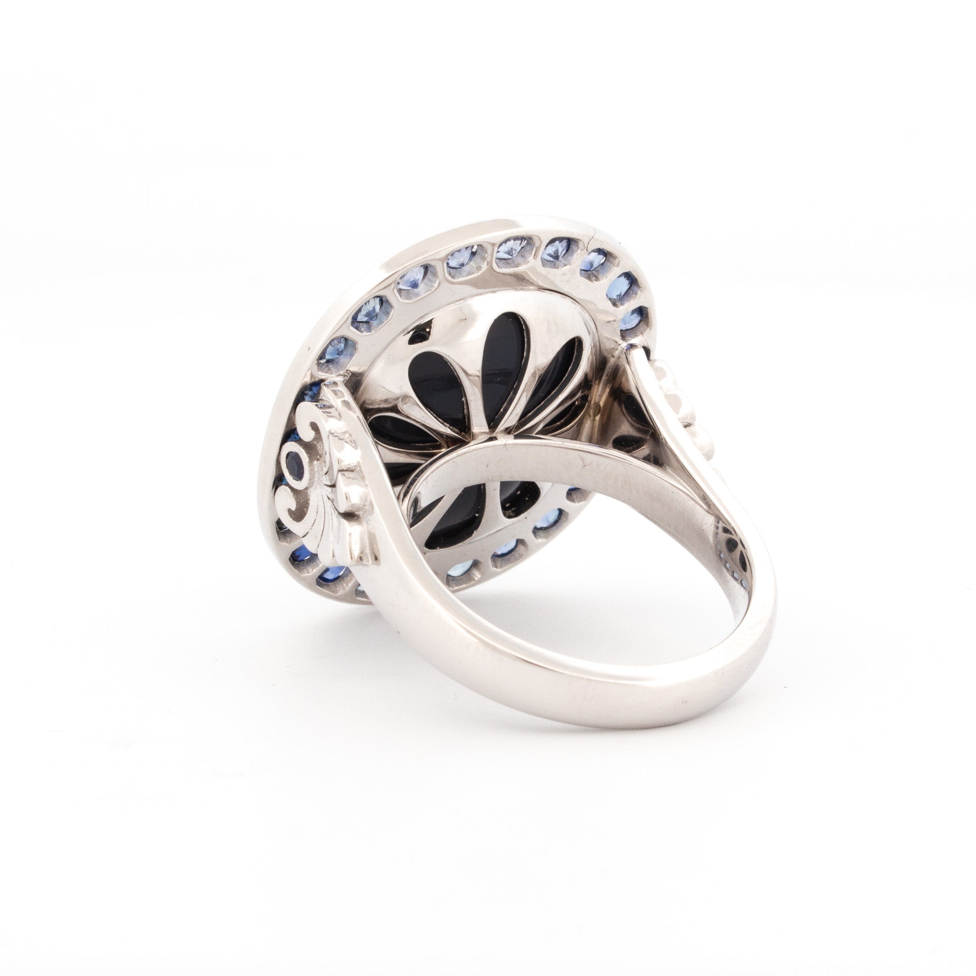 Boulder Opal Renaissance Ring