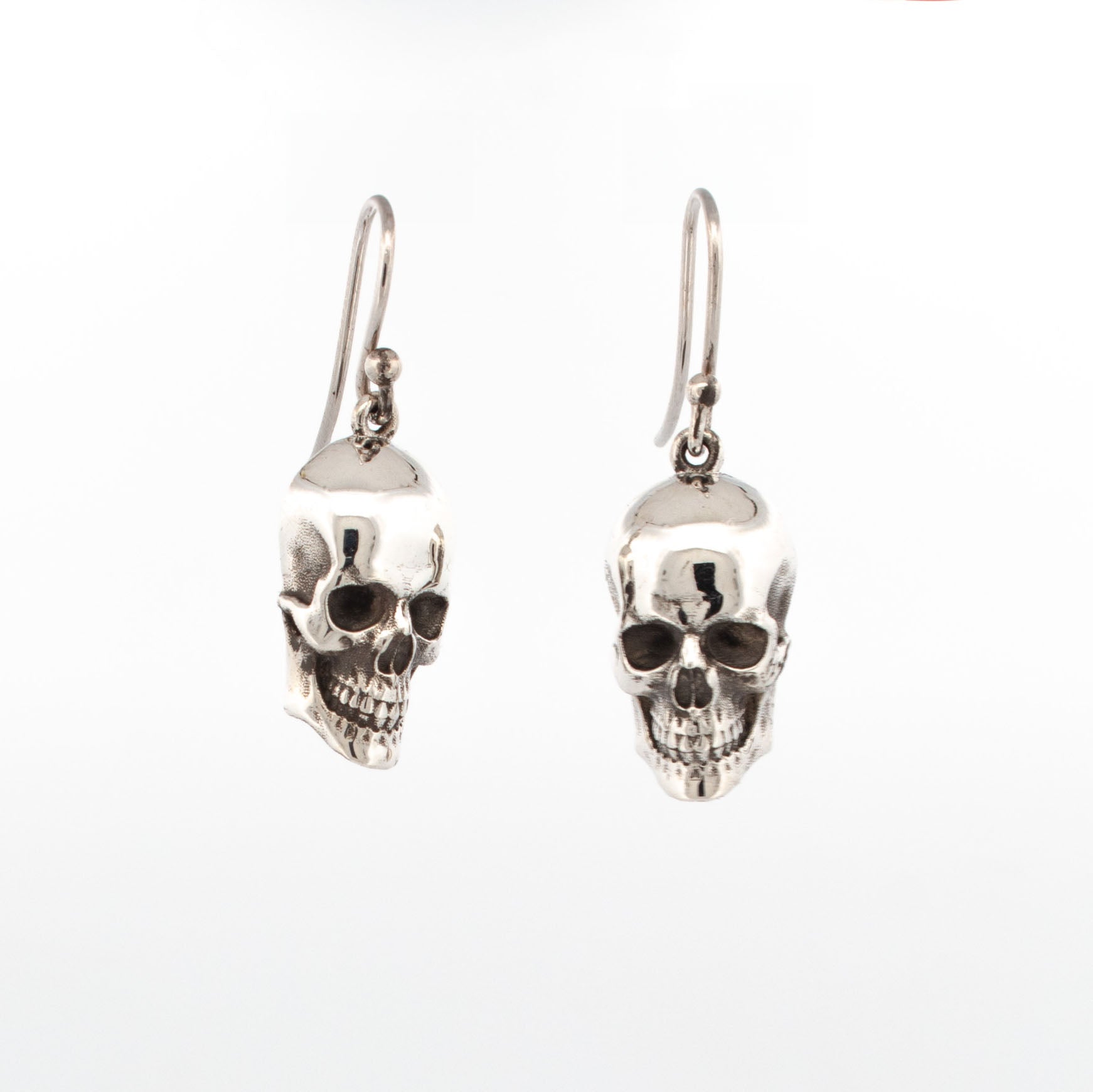 Skull Drop Earrings
