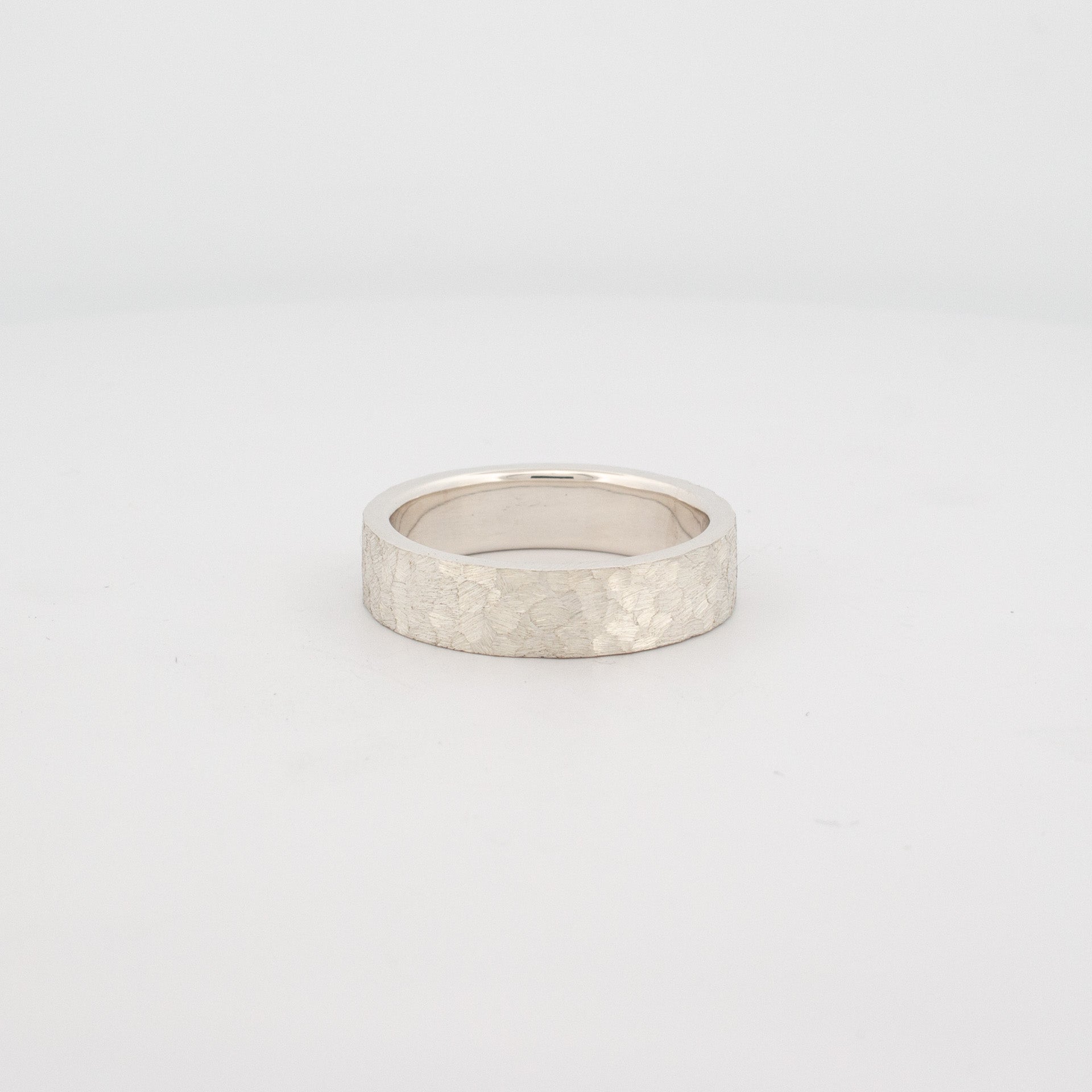 Silver Cobblestone ring