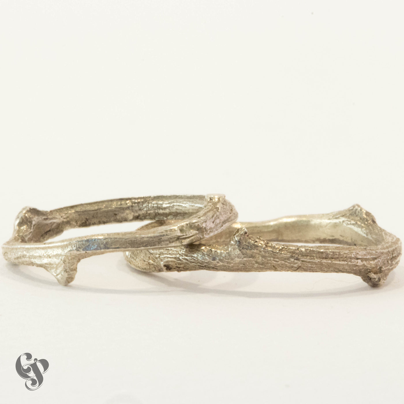 Sterling Silver Twig rings