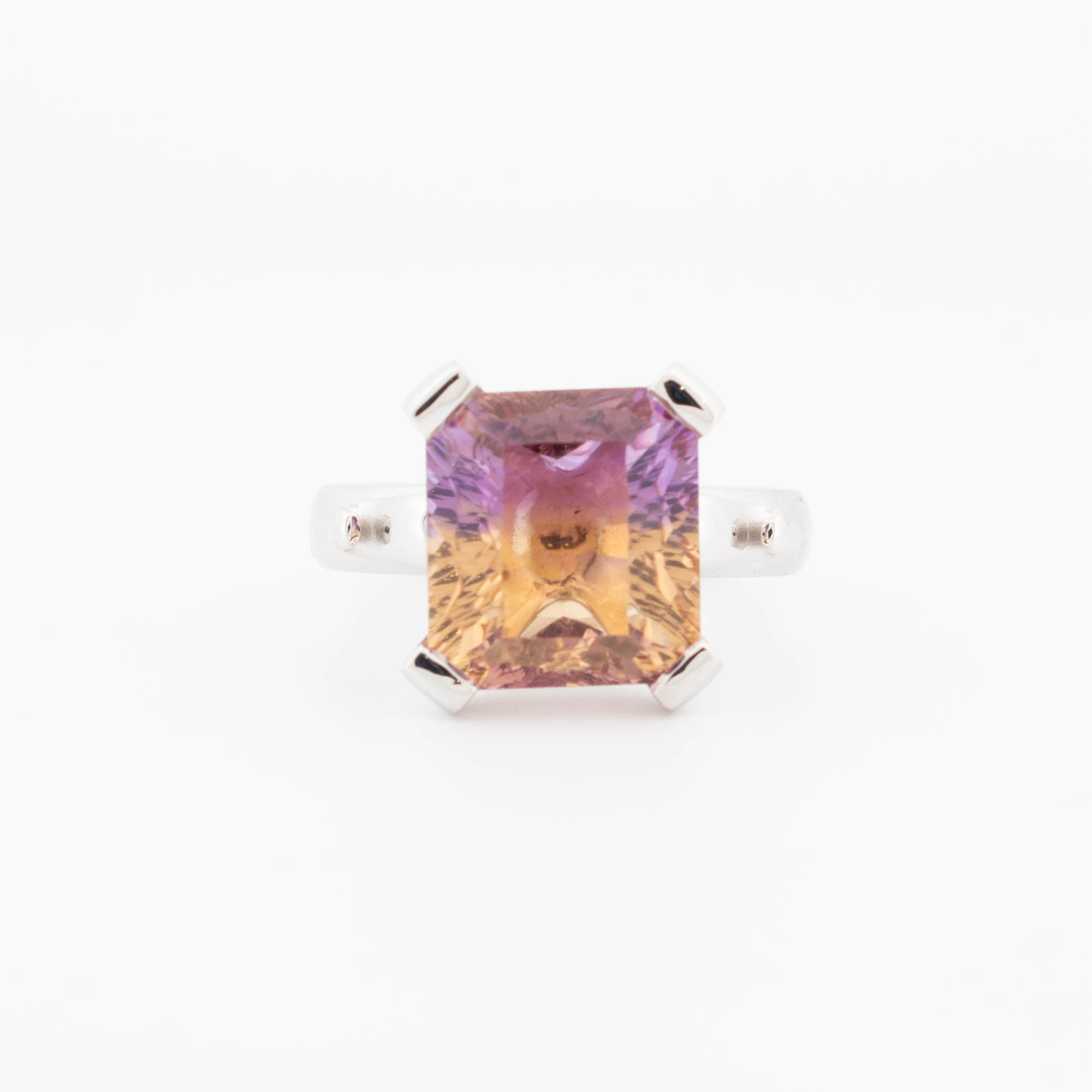 AMETRINE SCROLL RING