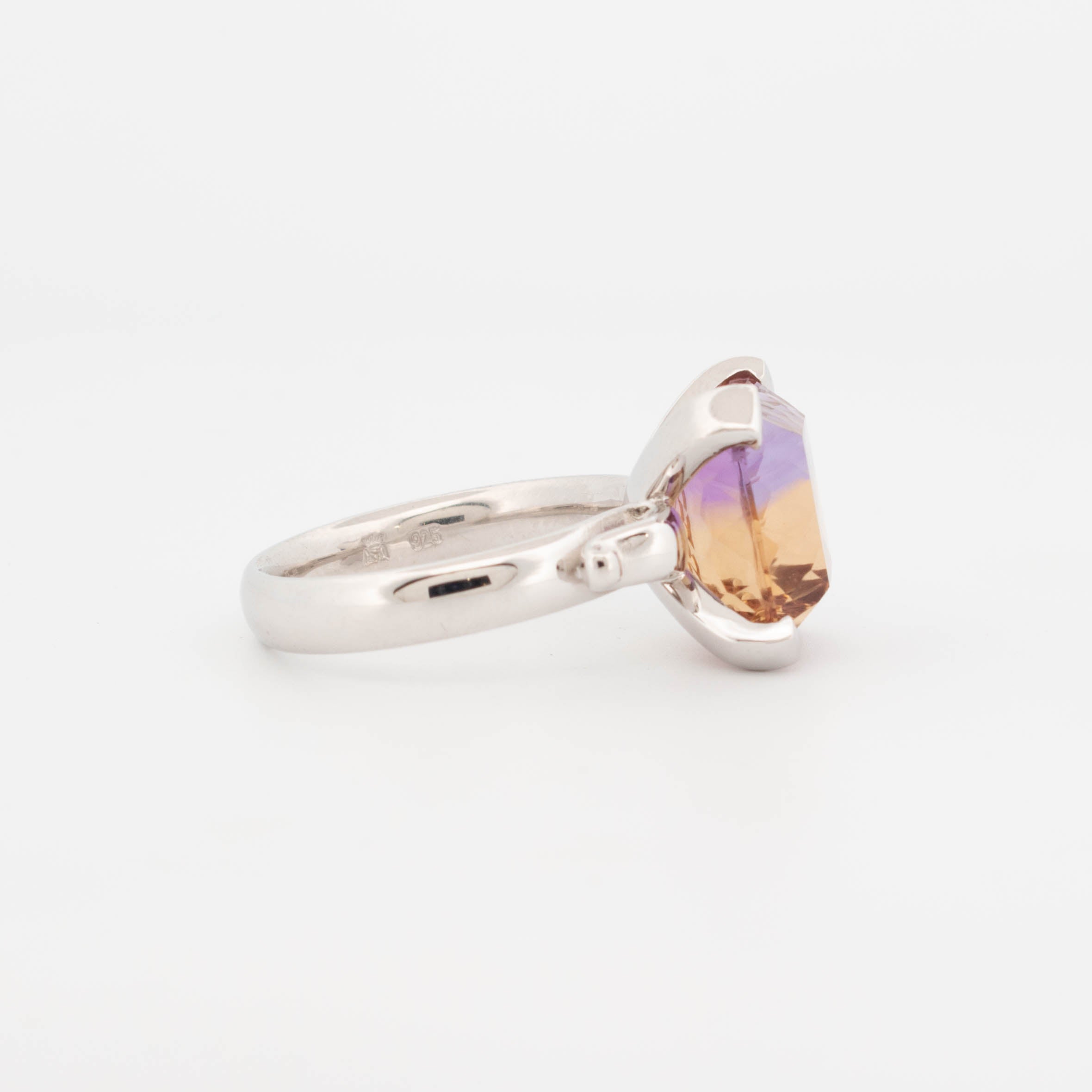 AMETRINE SCROLL RING