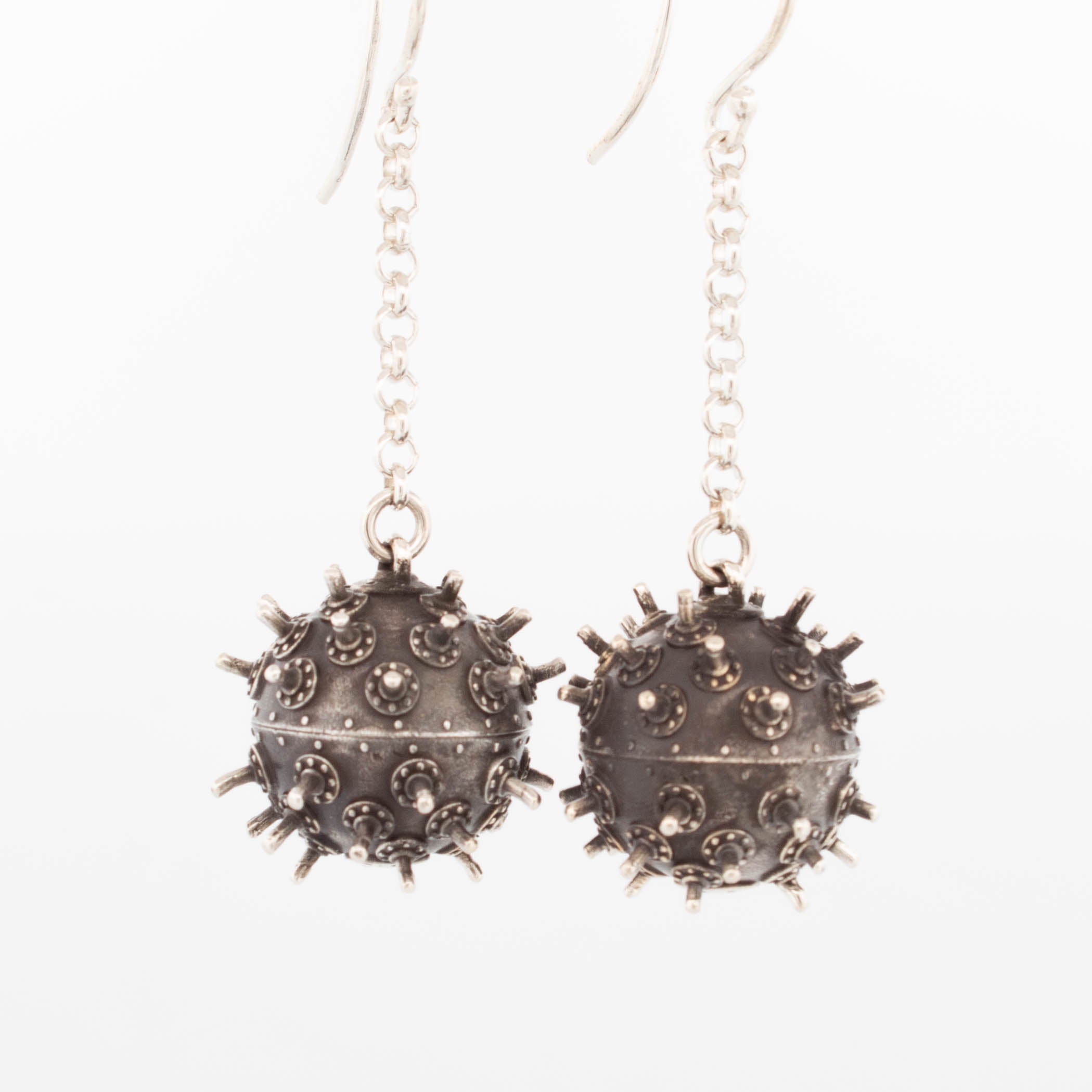 Deep Sea Mine Earrings